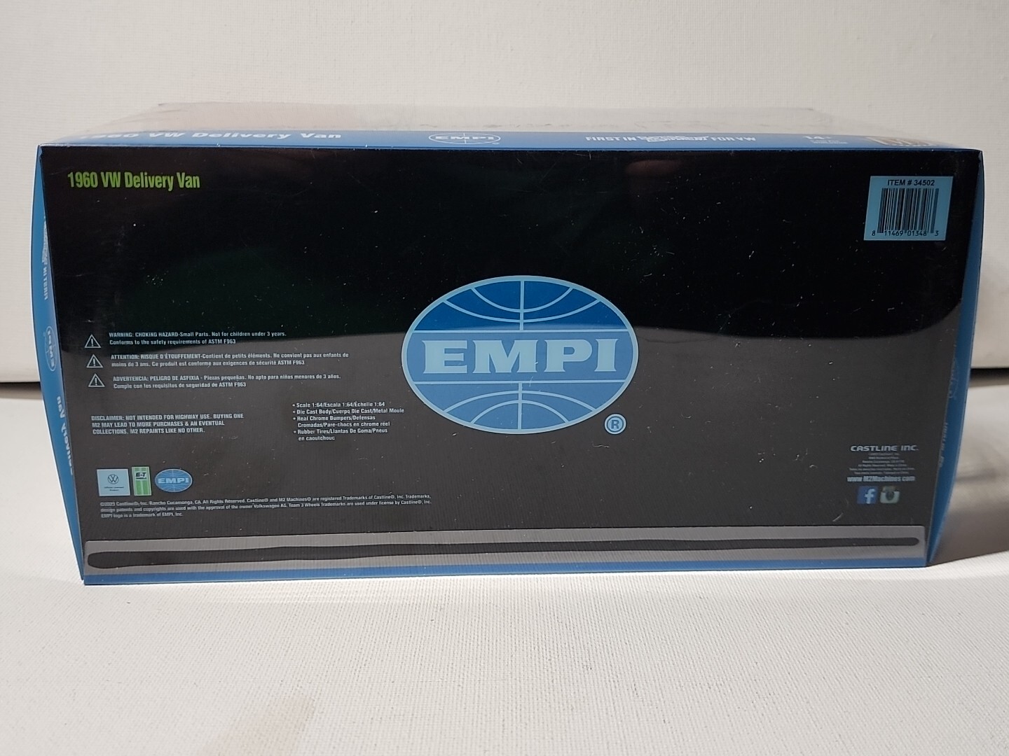 Volkswagen Vans DIE-CAST CHRISTMAS BALL 1960 VW DELIVERY VAN EMPI POWER 2 SET