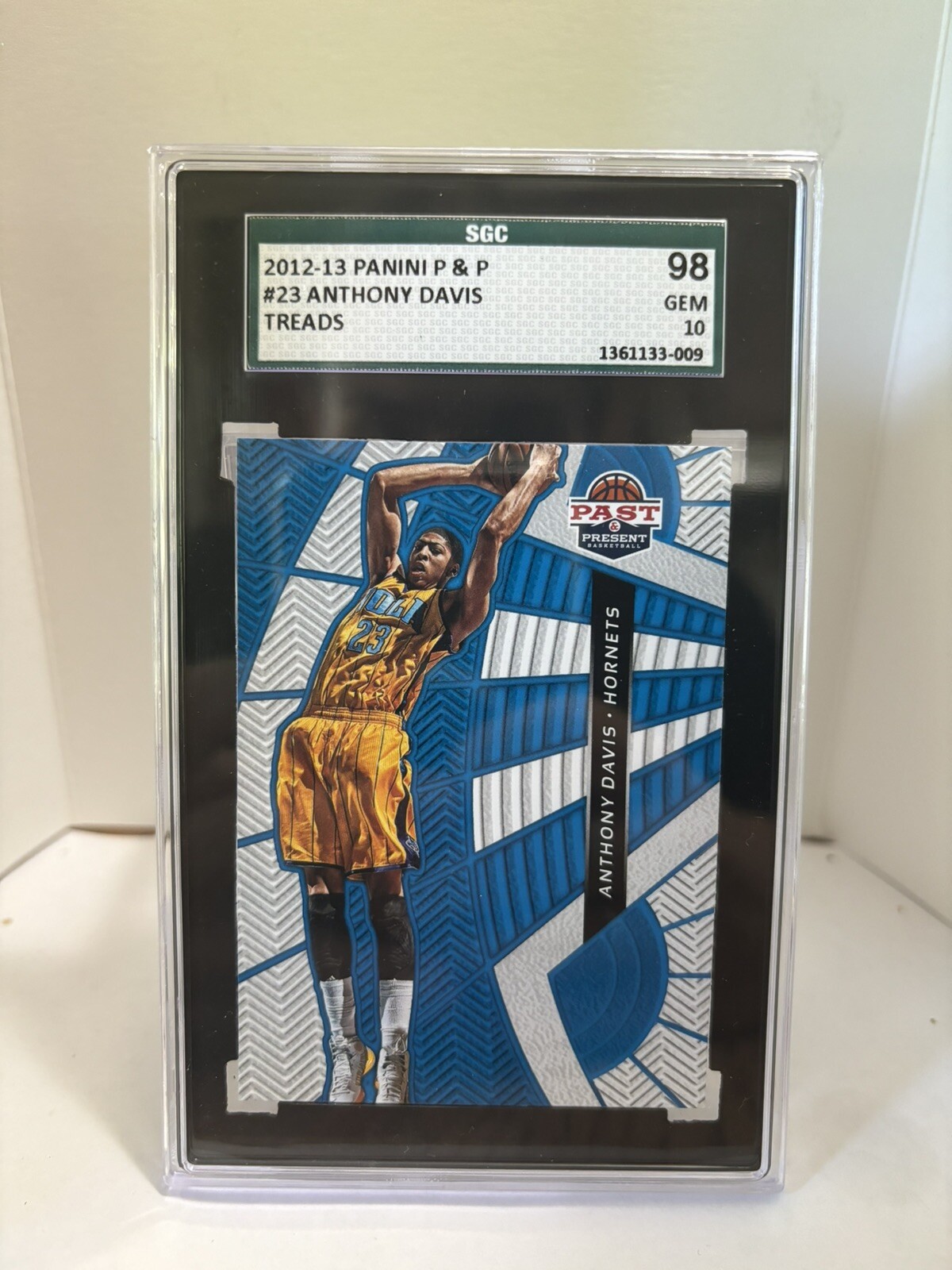 Anthony Davis 2012-13 Panini Past And Present Threads SGC Graded Gem 10