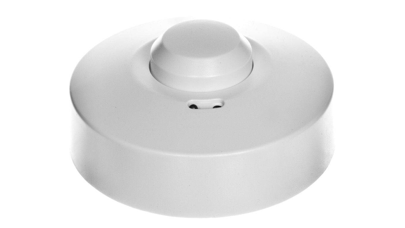 Microwave motion sensor with cover, 5.8GHz 1200W 360 degrees 3-2000lx whi /T2UK