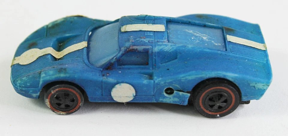 De colección Original RedLine Hot Wheels Sizzlers Ford MK IV 1970 Azul Foto 2 de 4