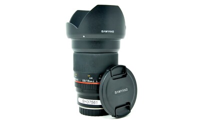 Gebrauchtes Samyang Objektiv 16 mm f2 ED AS UMC CS, Fuji X-Halterung VERPACKT (SH37561)