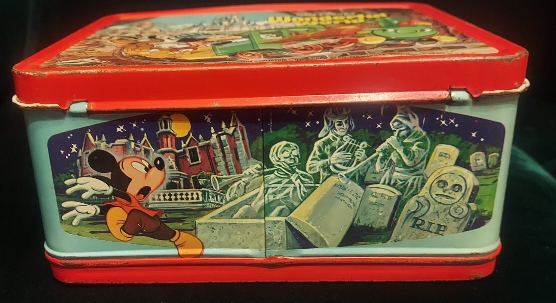 Vtg Aladdin Walt Disneys Wonderful World on Ice Metal Lunch Box | eBay