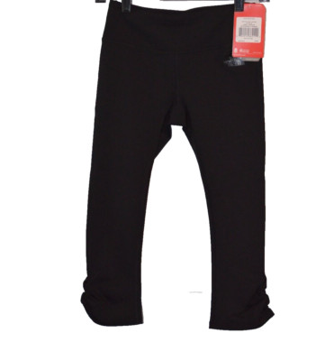 THE NORTH FACE Womens Mountain Crop Black Stretch Leggings SZ XS CH93JK3 NWT $60