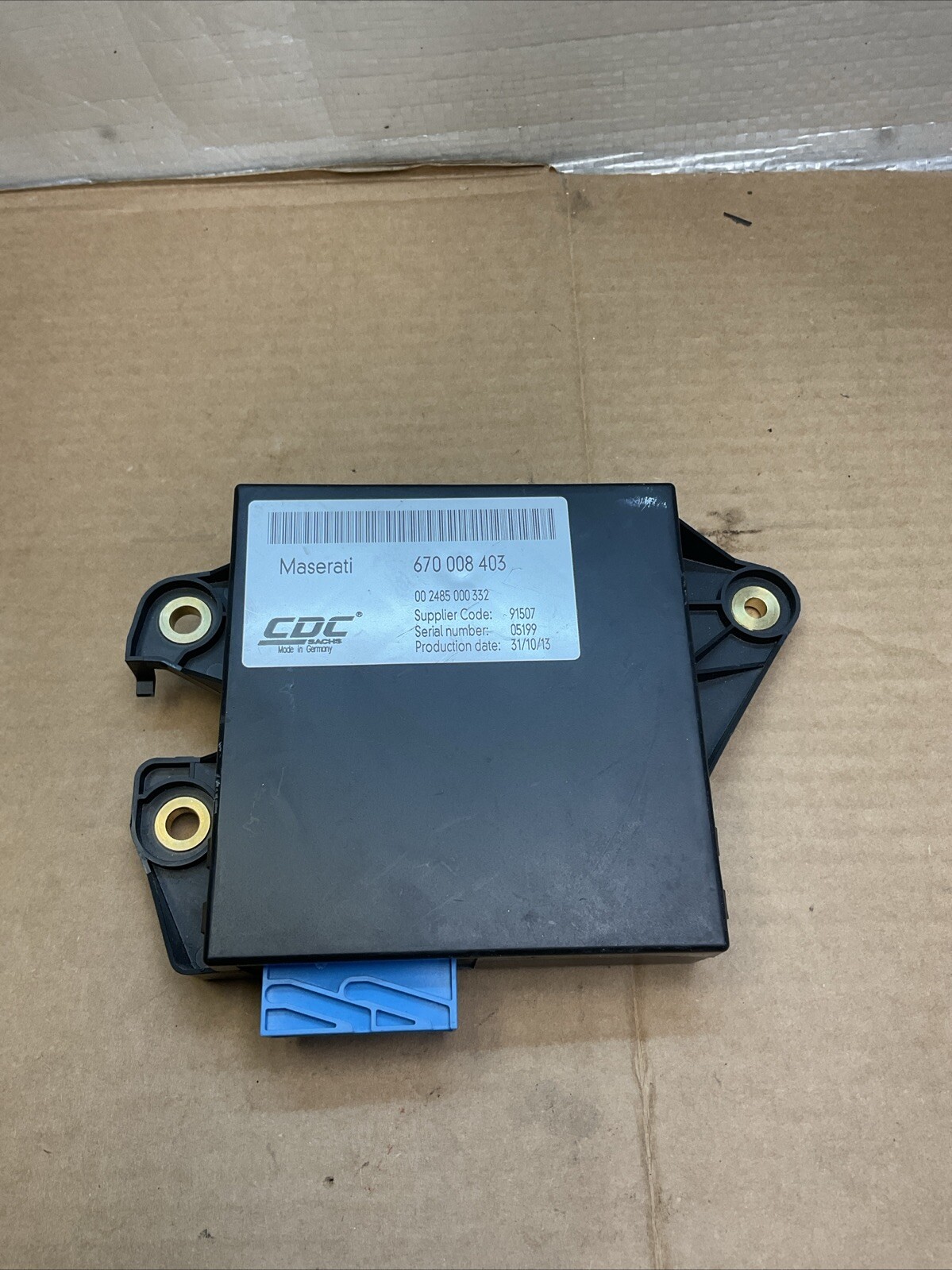 2014 - 2017 Fits Maserati Quattroporte Suspension Control Module 670008403