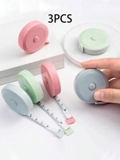 3 Pack Soft Retractable Tape Measure 1.5M/60? ? Sewing, Tailor, Body, Knitting