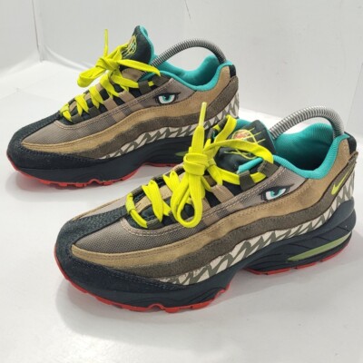 NIKE AIR MAX 95 GS MONSTER-DINOSAUR SHOES SIZE 5.5 YOUTH