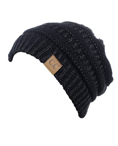 Hot item! CC Beanie New Women's Knit Slouchy Thick Cap Hat Unisex Solid Color - Picture 263 of 391