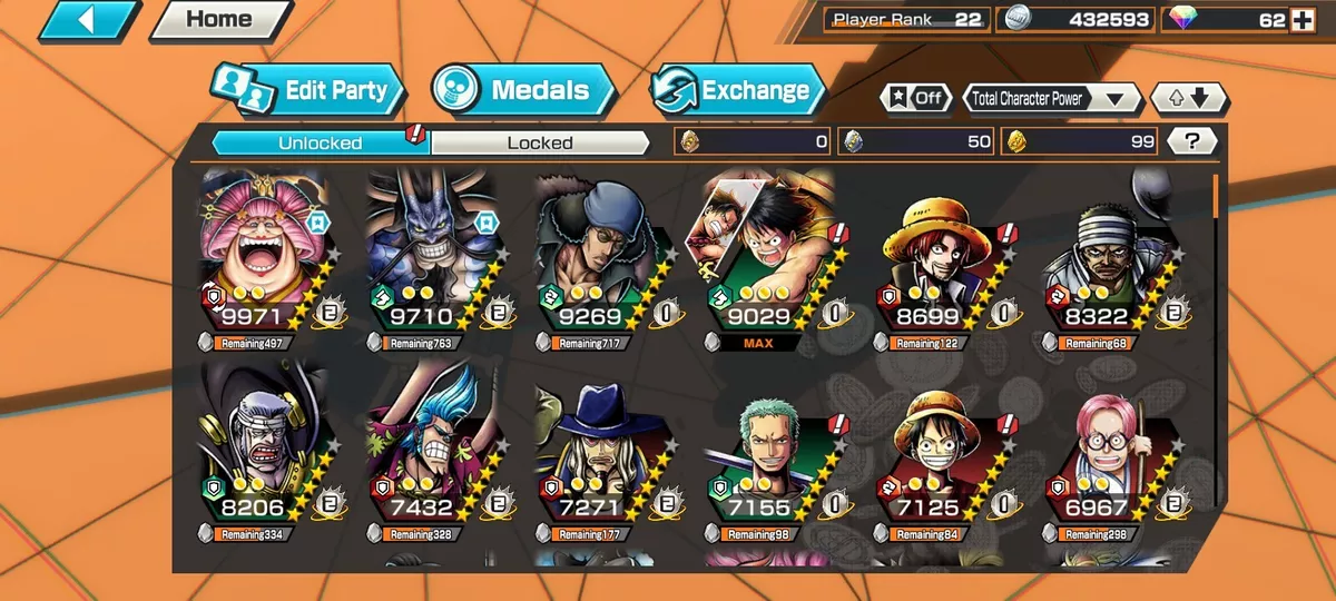 COMO TER TODOS OS EX ONE PIECE BOUNTY RUSH 