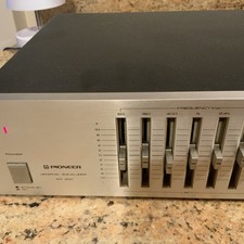 Vintage Rare Pioneer SG-300 Graphic 7 Band Stereo Equalizer 1981 Japan