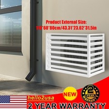 Outdoor Privacy Screen Air Conditioner Fence Metal Privacy Fence Cover USA STOCK