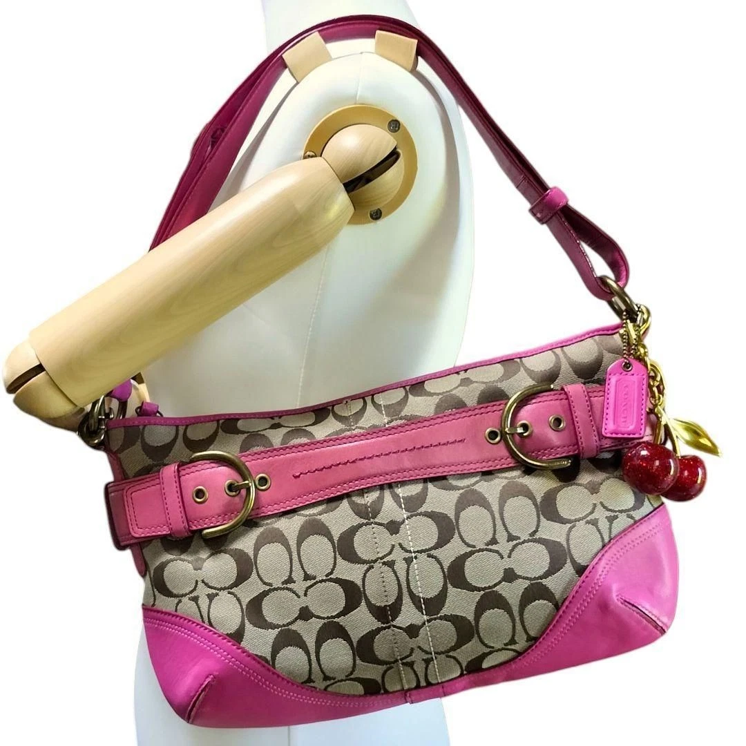 Coach Pink Soho Handbag | eBay