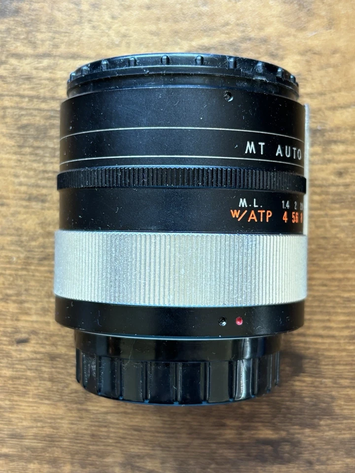 Vintage Kenko APK Auto Teleplus 3x Teleconverter Japan w/ Caps & Case - Image 3 of 4