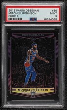 2018 Obsidian Electric Etch Purple Prizm 29/49 Mitchell Robinson PSA 9 MINT 1r0e