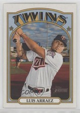 2021 Topps Heritage Luis Arraez #322 0f3j