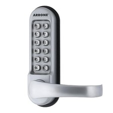 ARRONE, Mechanical Digital Door Lock, Matt Chrome, AR525-MC