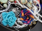 Junk Drawer Lot 2lbs Broken Vintage-Now Jewelry for Crafts Repairs — photo 7