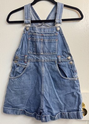 Vintage Denim Republic Denim Overalls Girls Kids Size 10