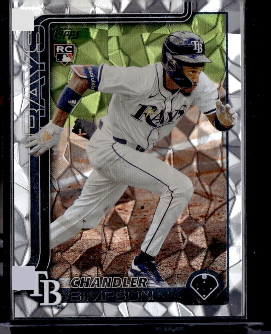 2025 Topps Update Diamante Foil #US277 Chandler Simpson RC LOGO