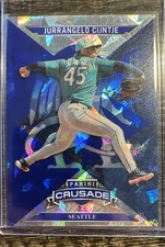 2025 Panini Crusade -  Jurrangelo Cijntje #56 Blue Cracked Ice (RC)