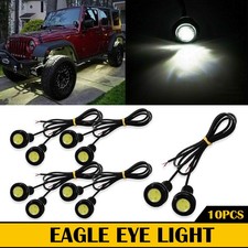 10x White For Eagle Eye Led Daytime Running Drl Backup Lights Auto Lamps Durable
