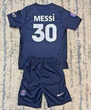 Lionel Messi 30 PSG Paris Saint-Germain Soccer Jersey Short Youth Nike Size:26
