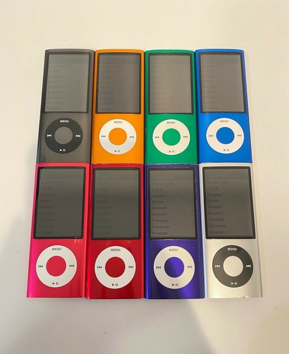 Apple iPod Nano 5th Generation 8GB 16GB All Colors TESTED Work