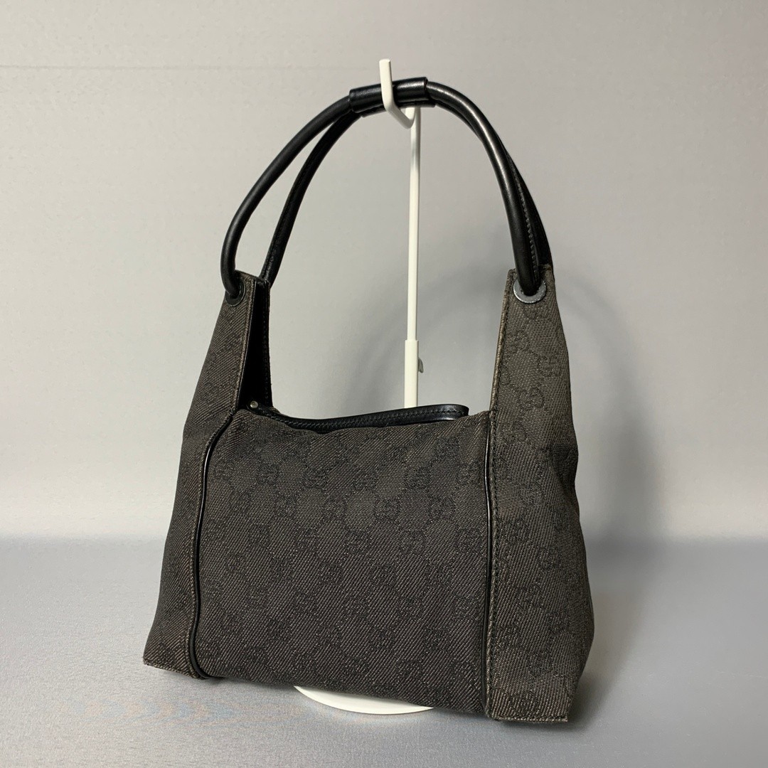 Gucci GG Canvas Handbag Black 2503 103