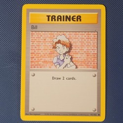 Bill 91/102 Base Set Common Trainer Card