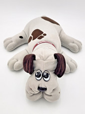VINTAGE 1985 Tonka Pound Puppy Puppies Gray Large plush stuffed Animal 18