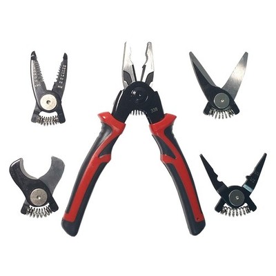 5 in 1 All Purpose Tool Set with 5 Multifunction Interchangeable Heads