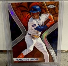 Francisco Lindor 2026 Topps Chrome Exclusive Big Time Players BTP-8 METS