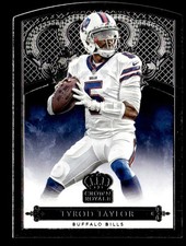 2015 Panini Crown Royale #49 Tyrod Taylor Card Buffalo Bills