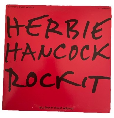 HERBIE HANCOCK ROCKIT 12  SINGLE COLUMBIA PRINT 2TRX MINT VINYL