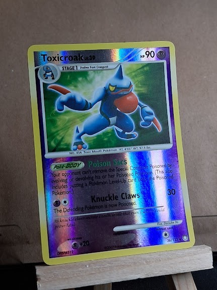 Toxicroak 36/123 Mysterious Treasures Reverse Holo