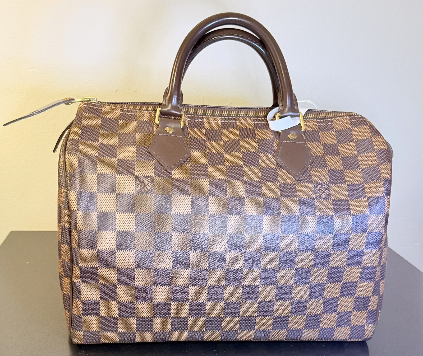 Authentic Louis Vuitton Speedy 30 Damier Ebene