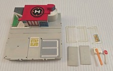 Vintage 1987 Micro Machines Travel City Zoom Air Express Playset Near Complete
