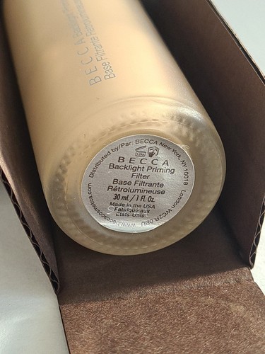 BECCA Backlight Priming Filter 30ml Primer New BNIB Rare Genuine FREE FAST P&P - Picture 6 of 7