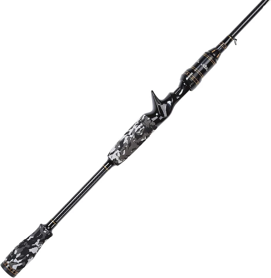 E Series Camo Legend Portable 7' Casting Rod - Fast Action Dual Tip Design - Image 4 of 4