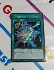 YU-GI-OH! RARE SECRET EXPLOSIVE BLOW OF DESTRUCTION LCKC-IT025 ITA 1st EDITION