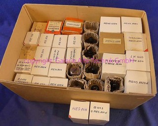 34 Europa Röhren I (Zahlenreihe) zu Radio alt antik Samlg. Arnsberg 0210