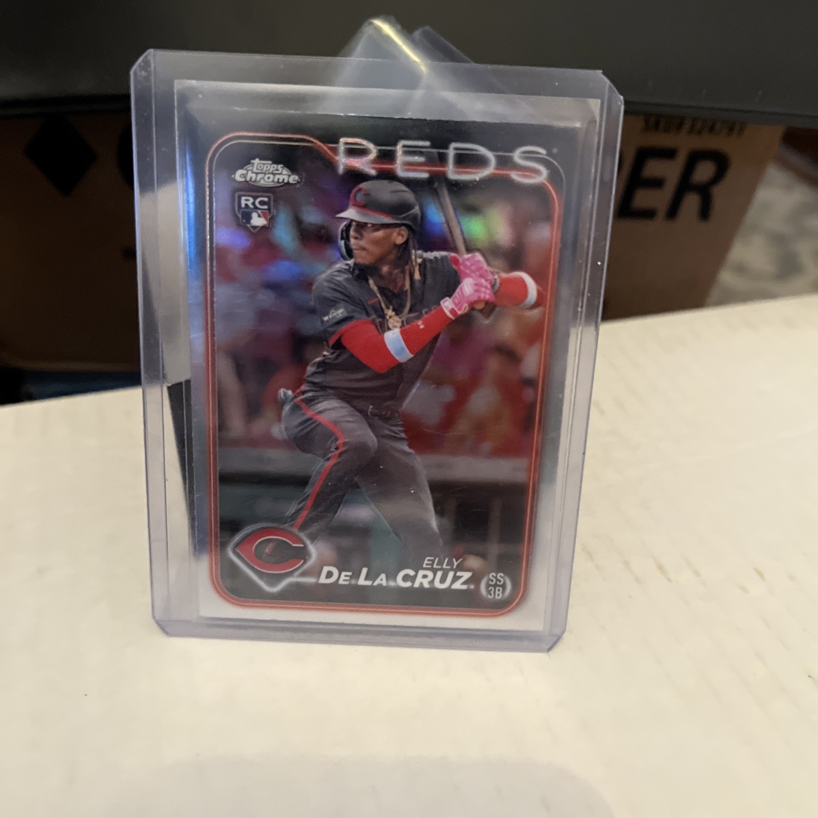 2024 Topps Chrome - Elly De La Cruz #44 Refractor (RC)