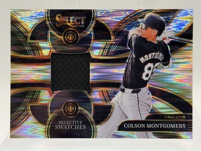 2024 Panini Select - Selective Swatches Colson Montgomery #SS-CM Flash Prizm...