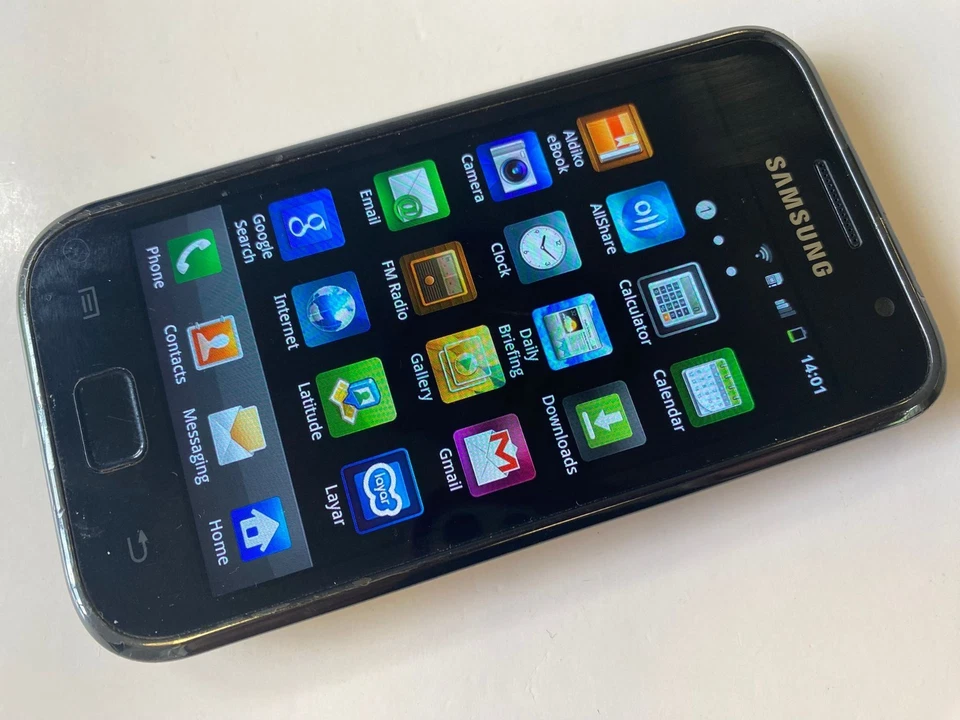 Samsung Galaxy S (I9000) Smartphone Mobile (Unlocked) Original Android 2 - Black - Image 3 of 4