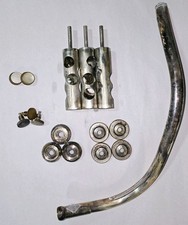King 2341W 4/4 Silver Detachable Bell Tuba -Used Parts
