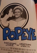 Robin Williams Shelly Duvall Popeye vintage Special Movie Promo Book 1980 first