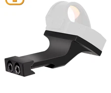 Red Dot Adapter 35° Offset Red Dot Sight Plate Base 20mm Mount