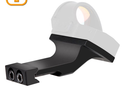 Red Dot Adapter 35° Offset Red Dot Sight Plate Base 20mm Mount