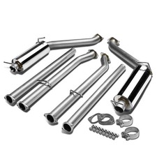 Dual 2.25 Od Stainless Catback Exhaust System For 11-14 Dodge Charger 3.6 V6 Dual 2.25 Od Stainless Catback Exhaust System For 11-14 Dodge Charger 3.6 V6