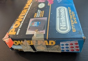 NINTENDO NES POWER PAD WITH BOX AS IS UNTESTED Powerpad Nintendo 