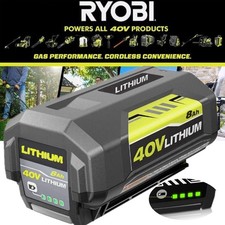 40V Battery For Ryobi 40V 8.0Ah Lithium OP4060 OP4030 OP4050 OP40602 OP40261 NEW